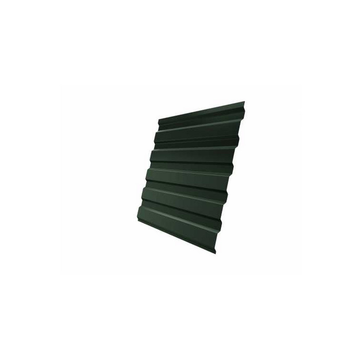 Профлист Grand Line С20А GreenCoat Pural BT, matt 0.5 мм RR 11 Темно-Зеленый - фото №1